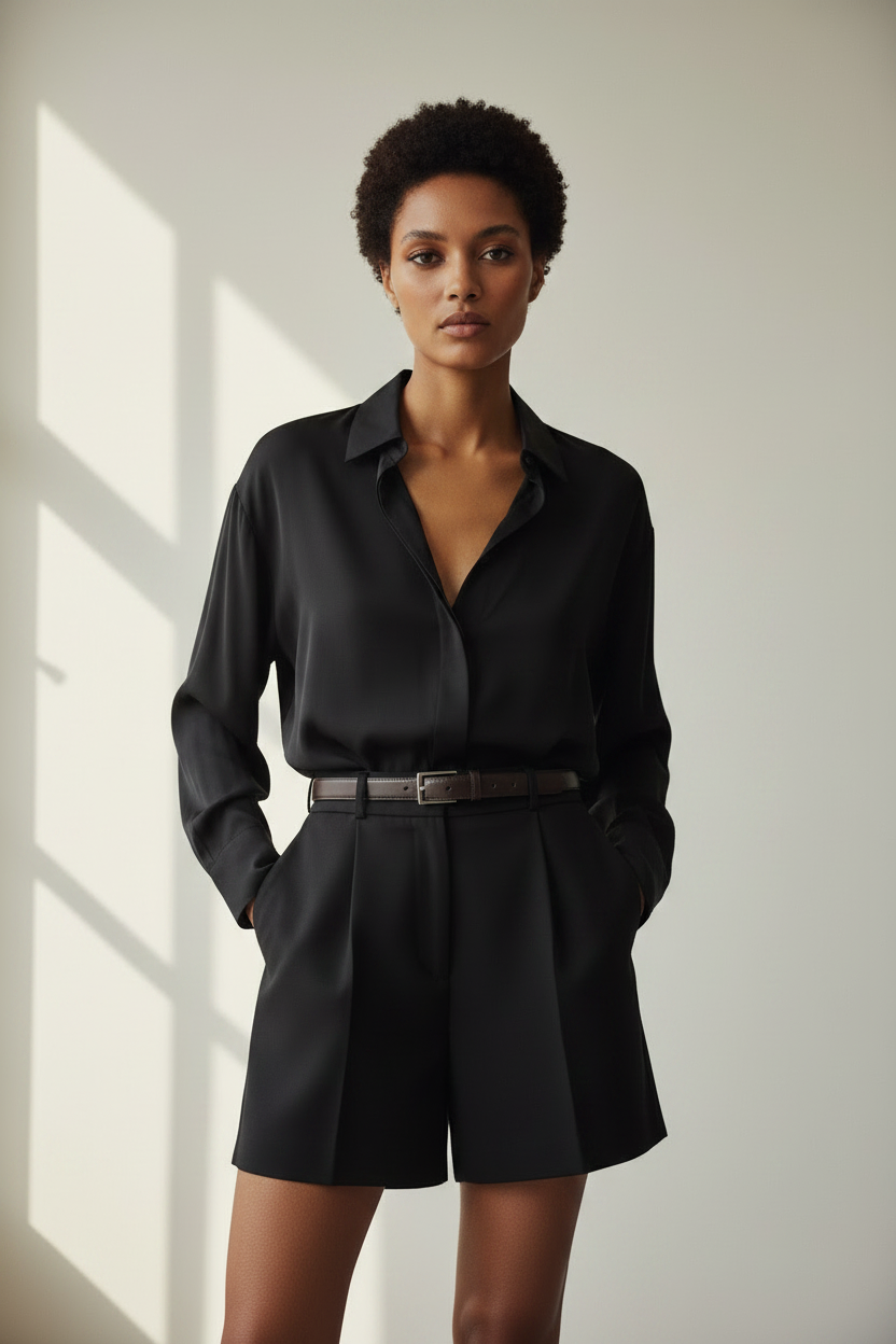 Black Minimal Jumpsuit — New Model
