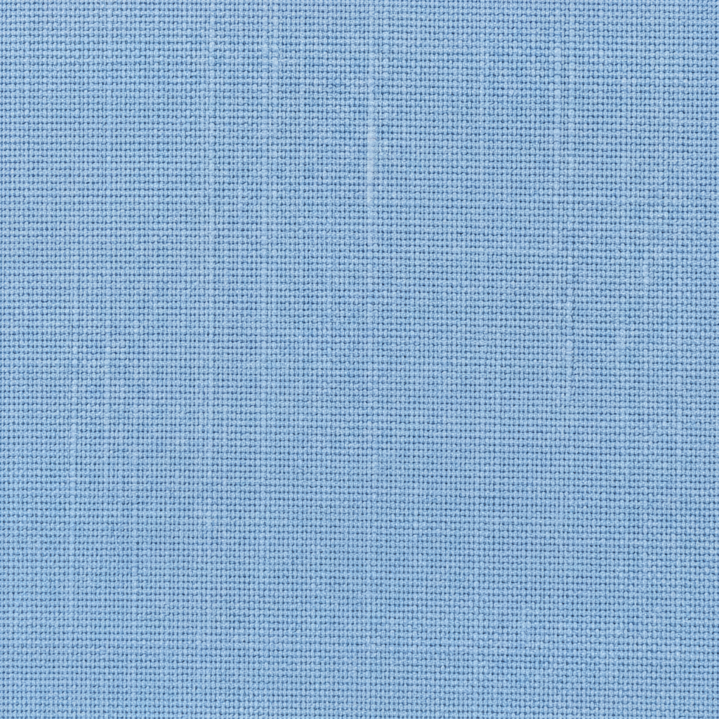Linen Casual Shirt – Sky Blue – Fabric Detail