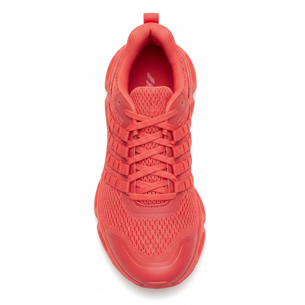 Runner Pro Sneakers in Coral Red – Top view