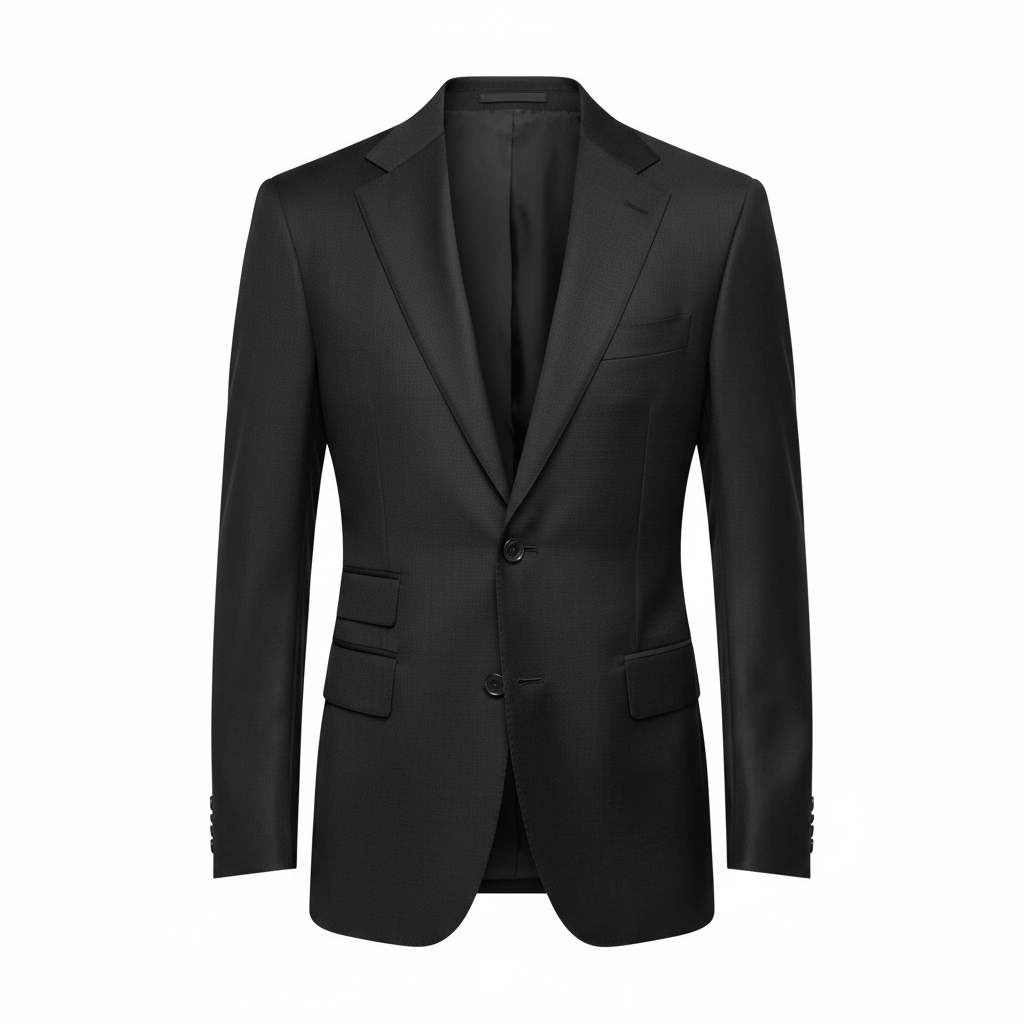 Urban Tailored Blazer – Charcoal Black – Hero
